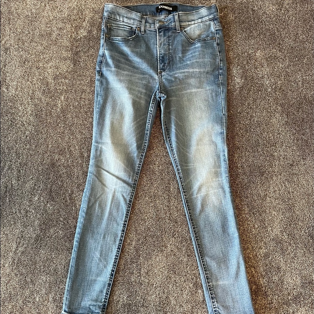 Express Legging High Rise Jeans Skinny